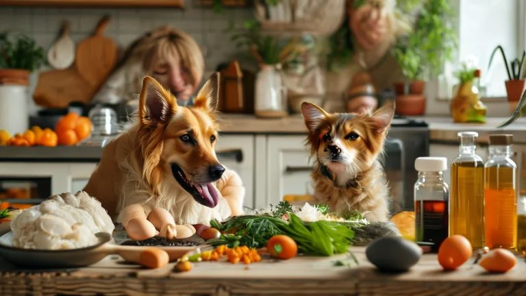Alimentação caseira saudável para seu pet: receitas e benefícios