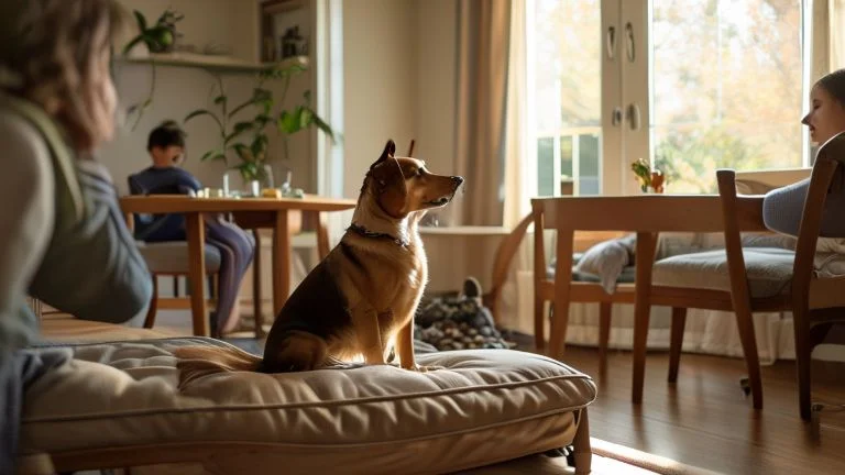 Como Treinar Seu Cachorro Para Não Pedir Comida na Mesa