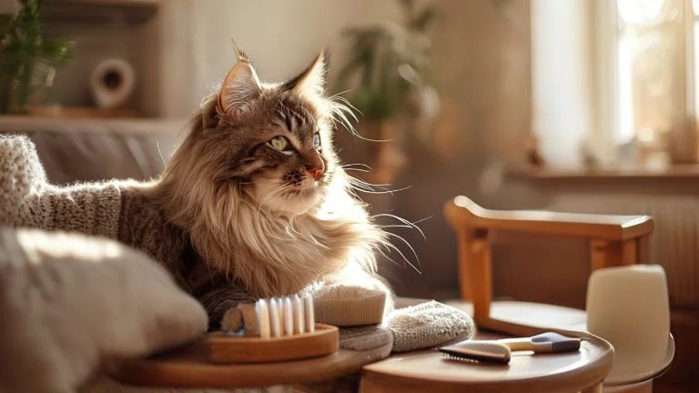 Benefícios da escovação diária para a pelagem dos gatos