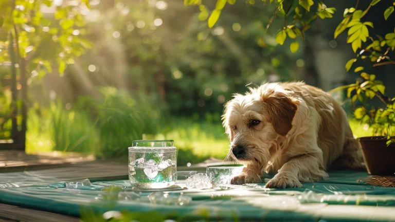 Hidratação Essencial para Cães Idosos nos Dias de Calor