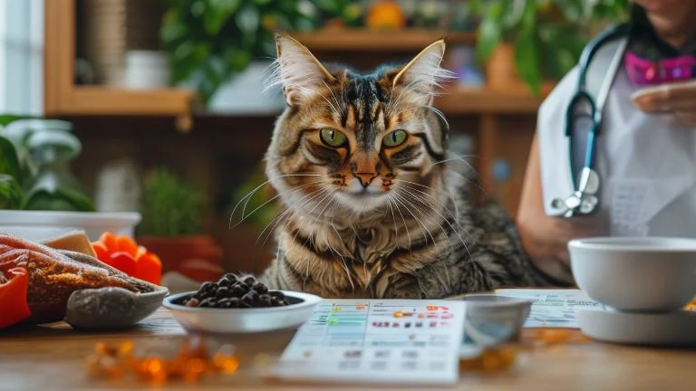 Como evitar carências nutricionais em gatos idosos com saúde