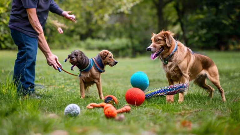 Como usar brinquedos para melhorar a obediência do seu animal